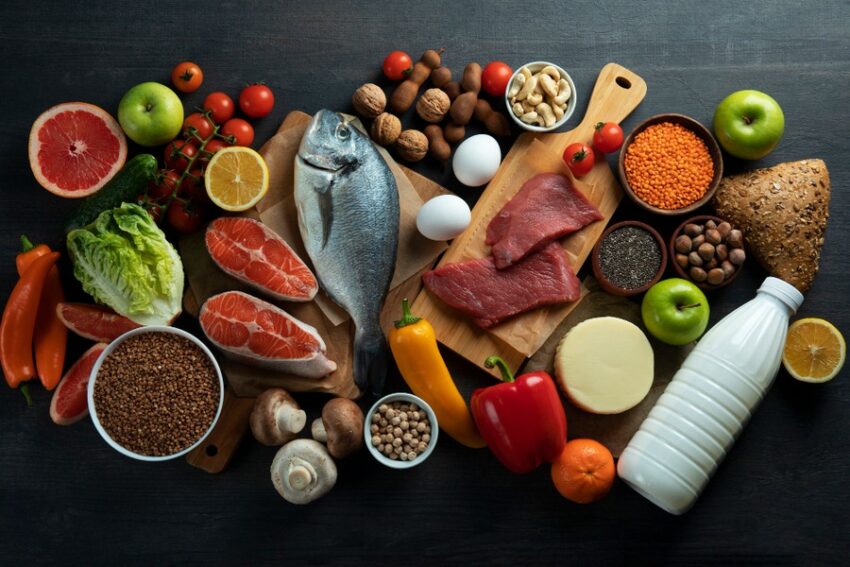 High-protein foods like eggs, tofu, and lentils for a healthy diet.