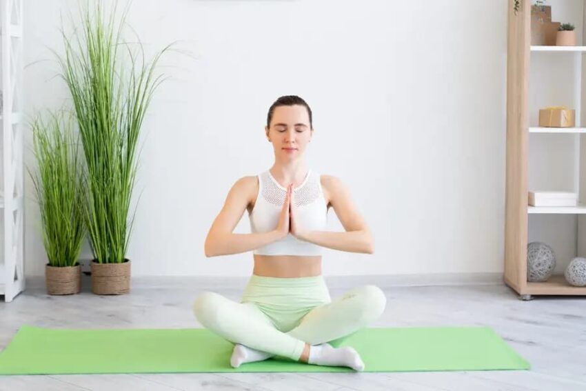 PCOD Yoga poses and techniques for natural relief, hormone balance, and stress reduction, helping women manage PCOD symptoms through mindful movement and breathwork.