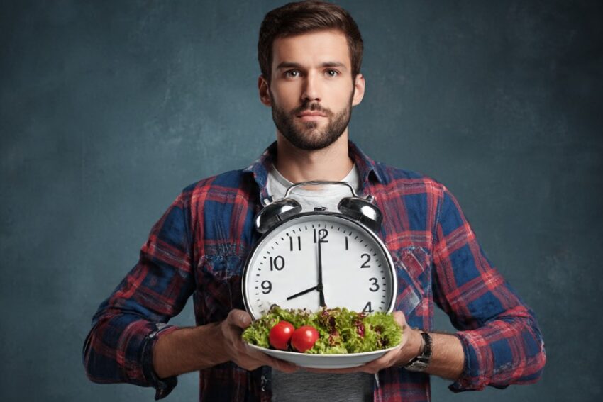 Intermittent fasting healthy meal