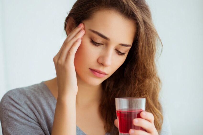 Iron deficiency symptoms in women